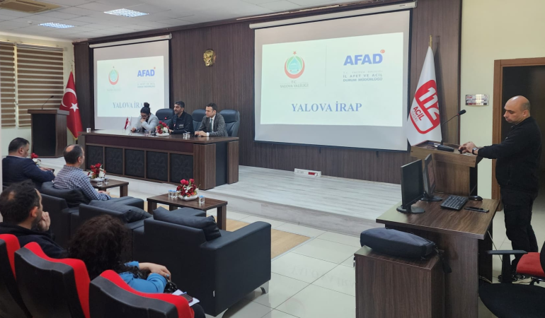 Yalova’da Afetlere Karşı Yeni Dönem Başladı: İRAP İkinci Beş Yıllık Hazırlık Süreci Resmen Başlatıldı