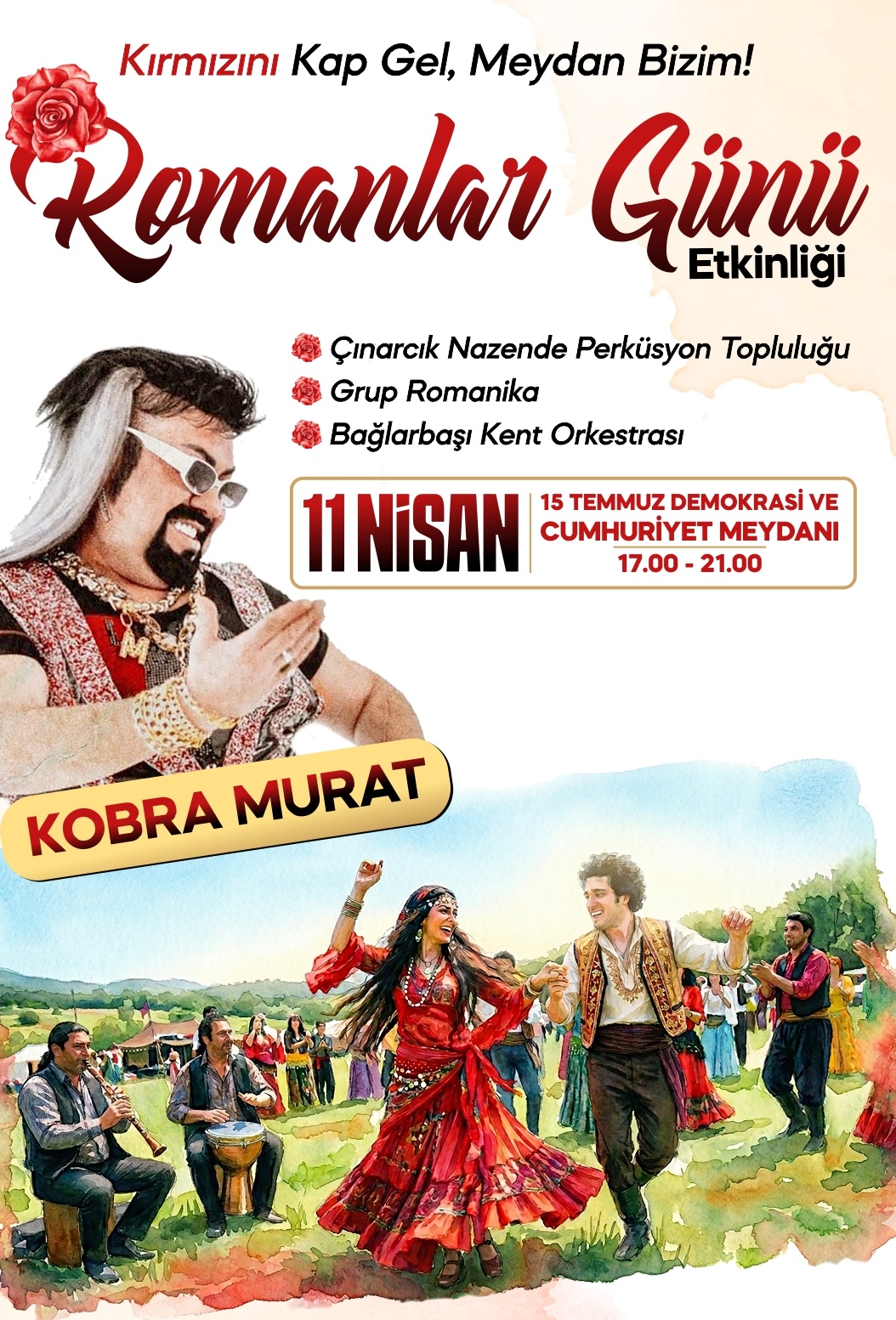 DÜNYA ROMANLAR GÜNÜ YALOVA’DA COŞKU İLE KUTLANACAK