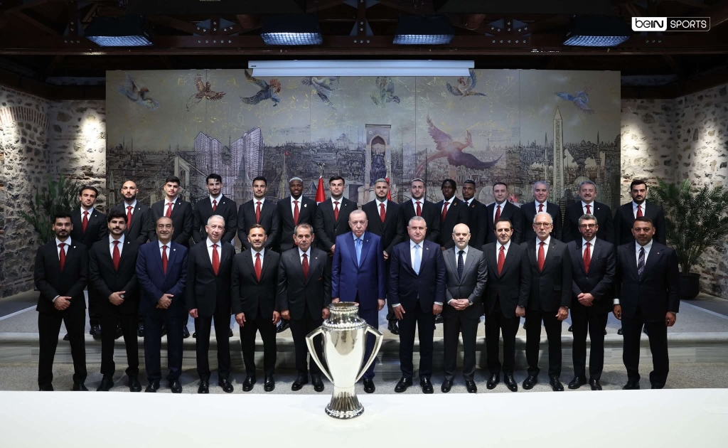 Cumhurbaşkanı Erdoğan’dan Şampiyon Galatasaray’a Kabul: