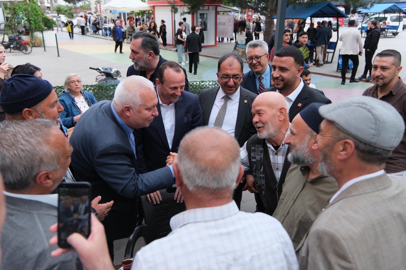 BAŞKAN YELE, CHP KIRKLARELİ MİLLETVEKİLİ ÖZKAN’I AĞIRLADI