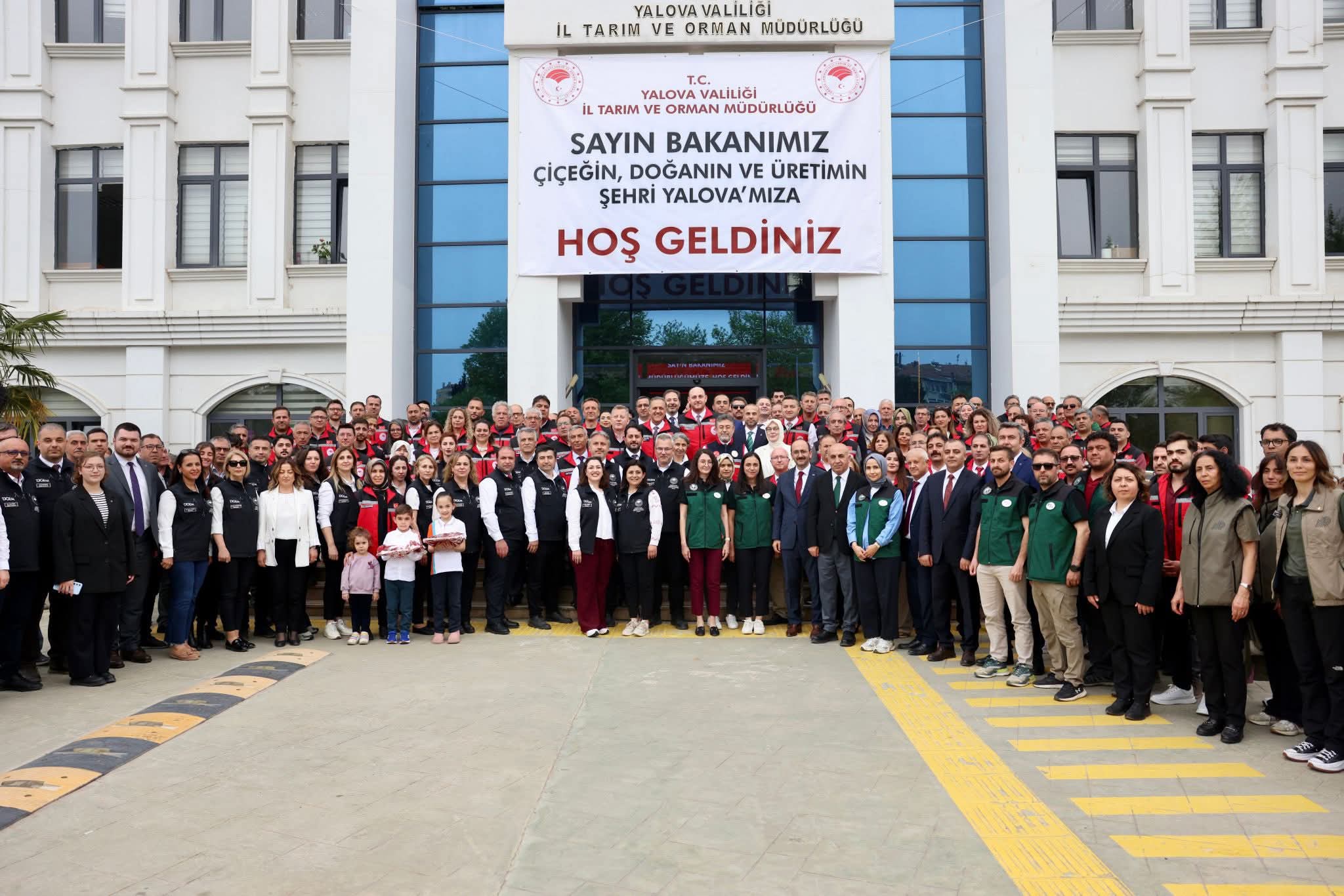 Tarım ve Orman Bakanı İbrahim Yumaklı’dan Yalova’ya Destek ve Müjde Dolu Ziyaret