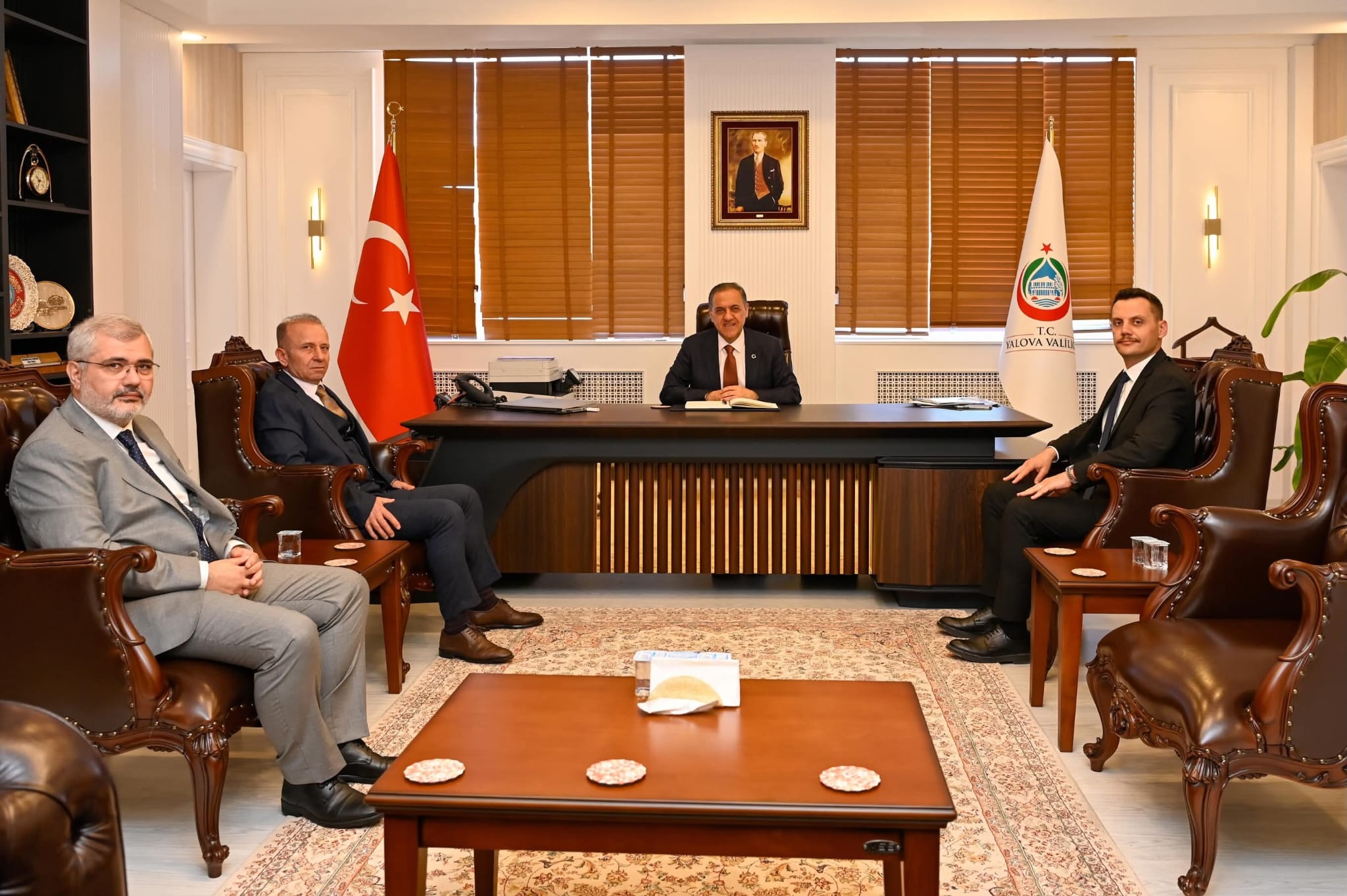 Yalova Valisi Dr. Ahmet Hamdi Usta’dan Yoğun Diplomasi Trafiği: Spor, Eğitim, Sanayi ve Uluslararası İş Birliği Masaya Yatırıldı