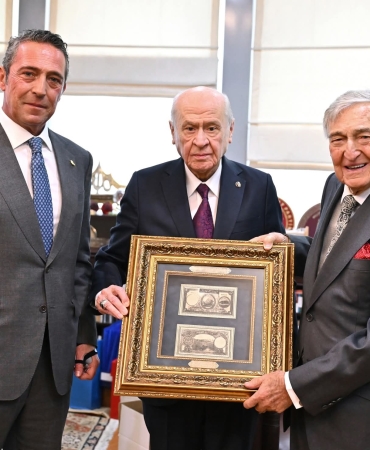 Koç Holding’in 100. Yılı İçin Anlamlı Buluşma: Rahmi Koç ve Ali Koç’tan Devlet Bahçeli’ye Özel Davet