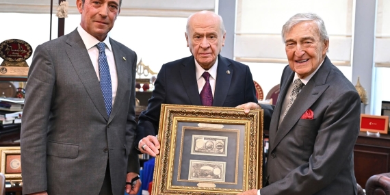 Koç Holding’in 100. Yılı İçin Anlamlı Buluşma: Rahmi Koç ve Ali Koç’tan Devlet Bahçeli’ye Özel Davet