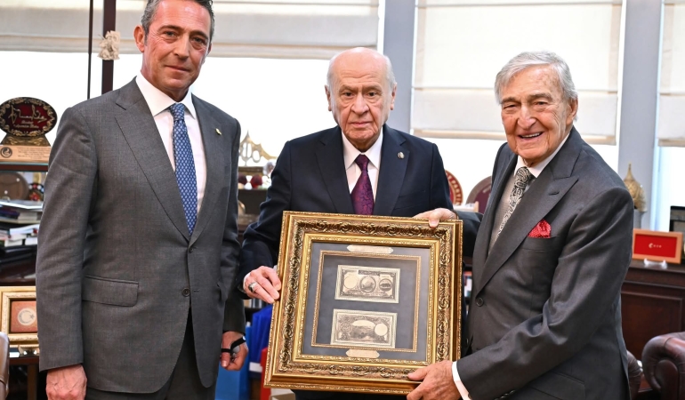 Koç Holding’in 100. Yılı İçin Anlamlı Buluşma: Rahmi Koç ve Ali Koç’tan Devlet Bahçeli’ye Özel Davet