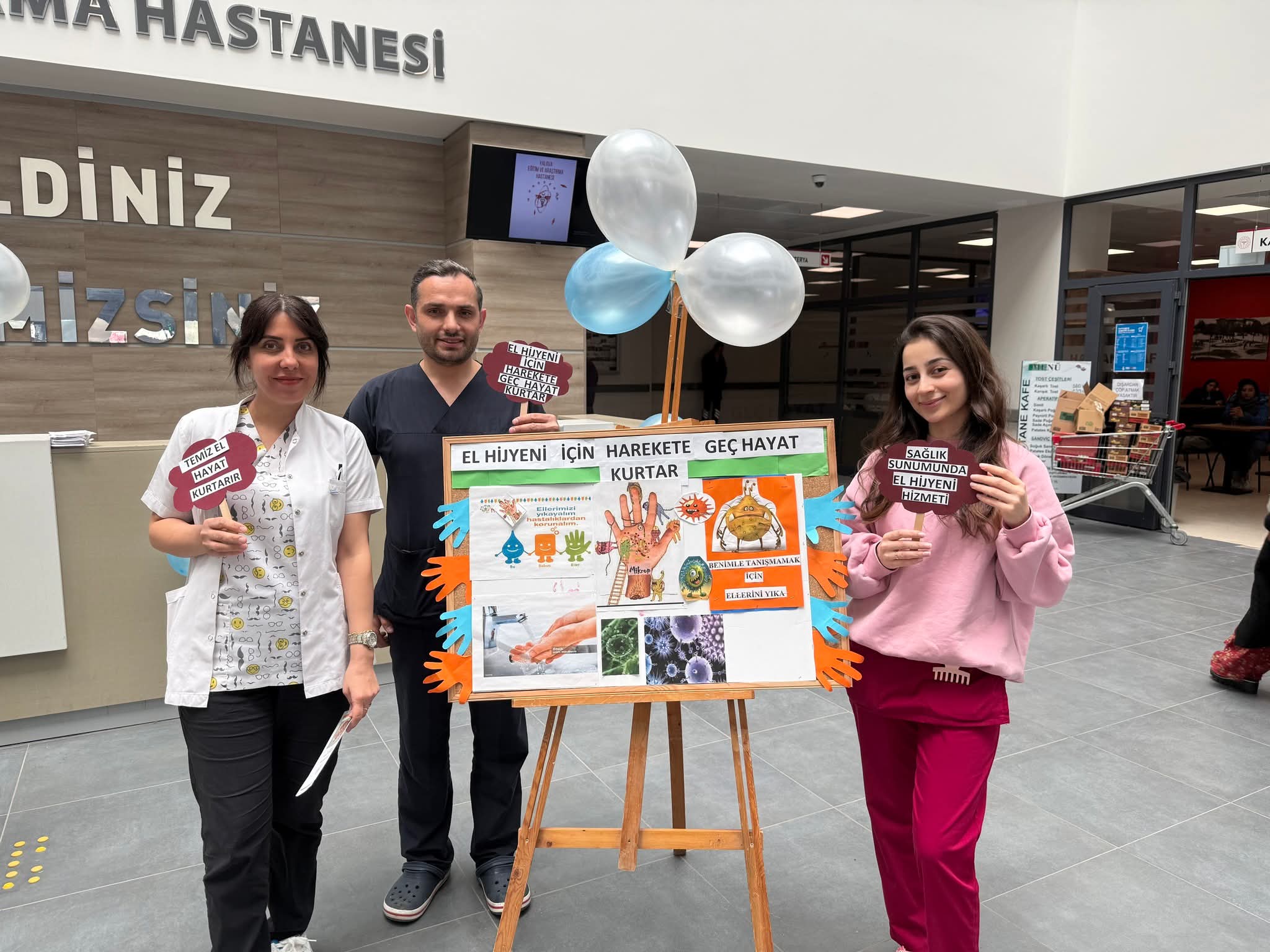 Yalova Eğitim ve Araştırma Hastanesi’nden Dünya El Hijyeni Günü Farkındalığı