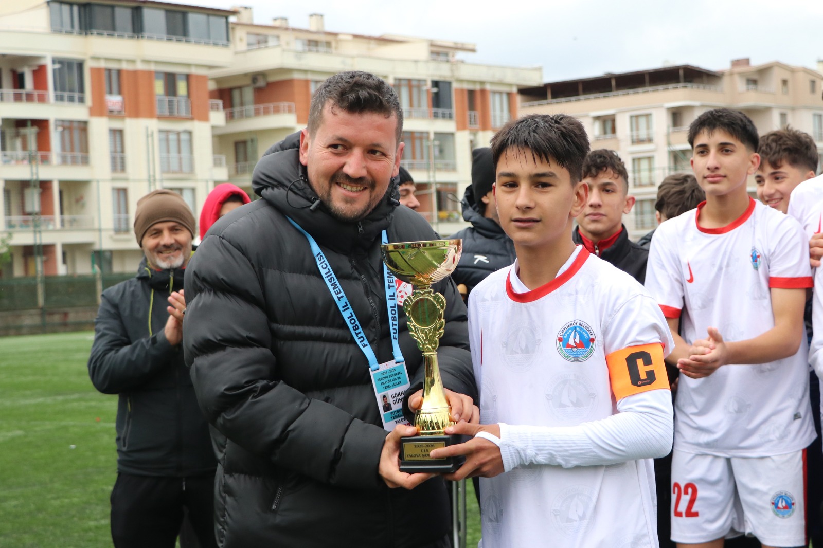 U-15’LERDE ŞAMPİYONLUK ÇİFTLİKKÖY’ÜN (1-0)