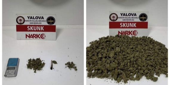 Yalova’da Narkotik Operasyonu: 4 Şüpheli Tutuklandı, Uyuşturucu Maddeler Ele Geçirildi