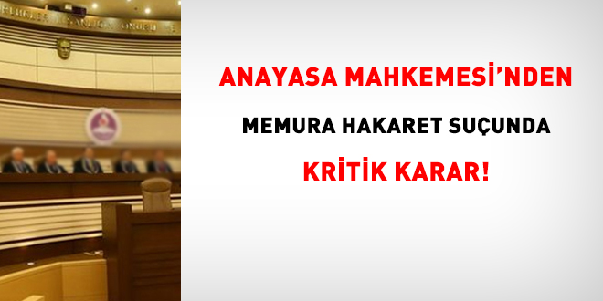 KAMU GÖREVLİLERİNE HAKARETTE YENİ DÖNEM: ŞİKÂYET ŞARTI KALDIRILDI