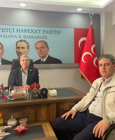 Gazetemiz Yalova Başak’tan MHP Yalova İl Başkanlığı’na Ziyaret