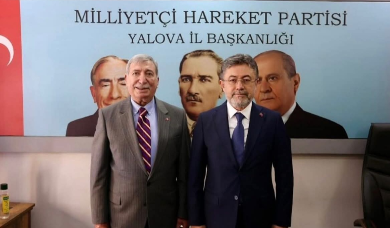 Tarım ve Orman Bakanı Yumaklı’dan MHP Yalova İl Başkanlığı’na Ziyaret