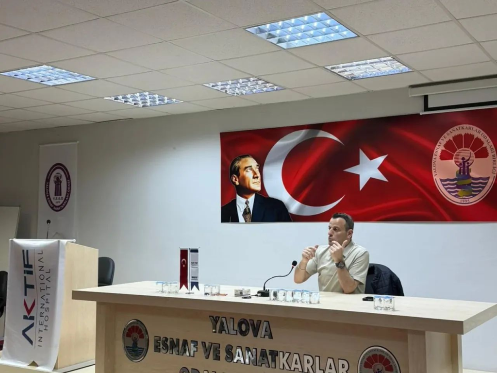 Yalova Esnafı Kalp Krizi Belirtileri Seminerinde Bilgilendirildi