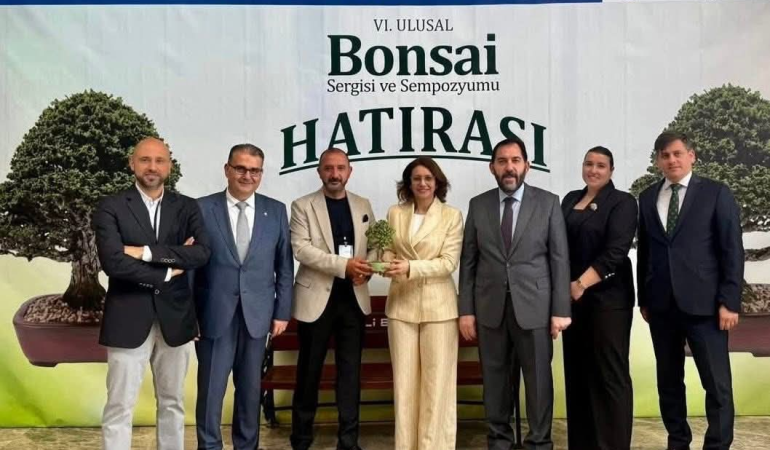 ULUSAL BONSAİ FUARINA YALOVA DAMGASI