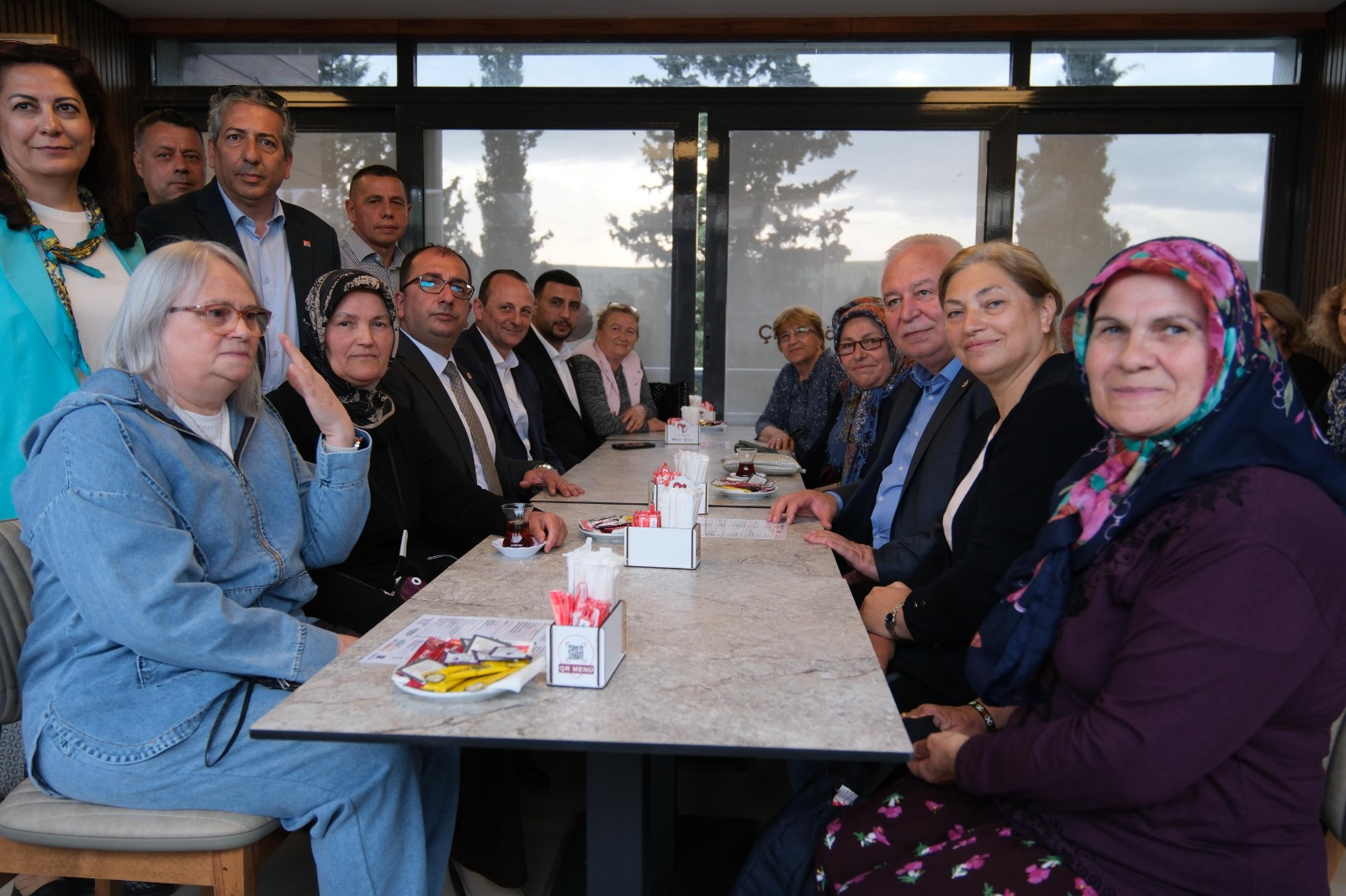 BAŞKAN YELE, CHP KIRKLARELİ MİLLETVEKİLİ ÖZKAN’I AĞIRLADI