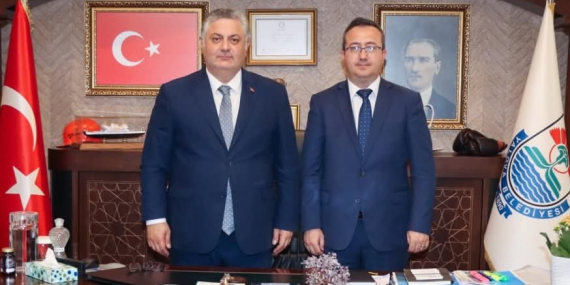 Çevre ve Şehircilik İl Müdürü Mülayim’den Başkan Gürel’e Ziyaret 21 Çevre ve Şehircilik İl Müdürü Mülayim’den Başkan Gürel’e Ziyaret