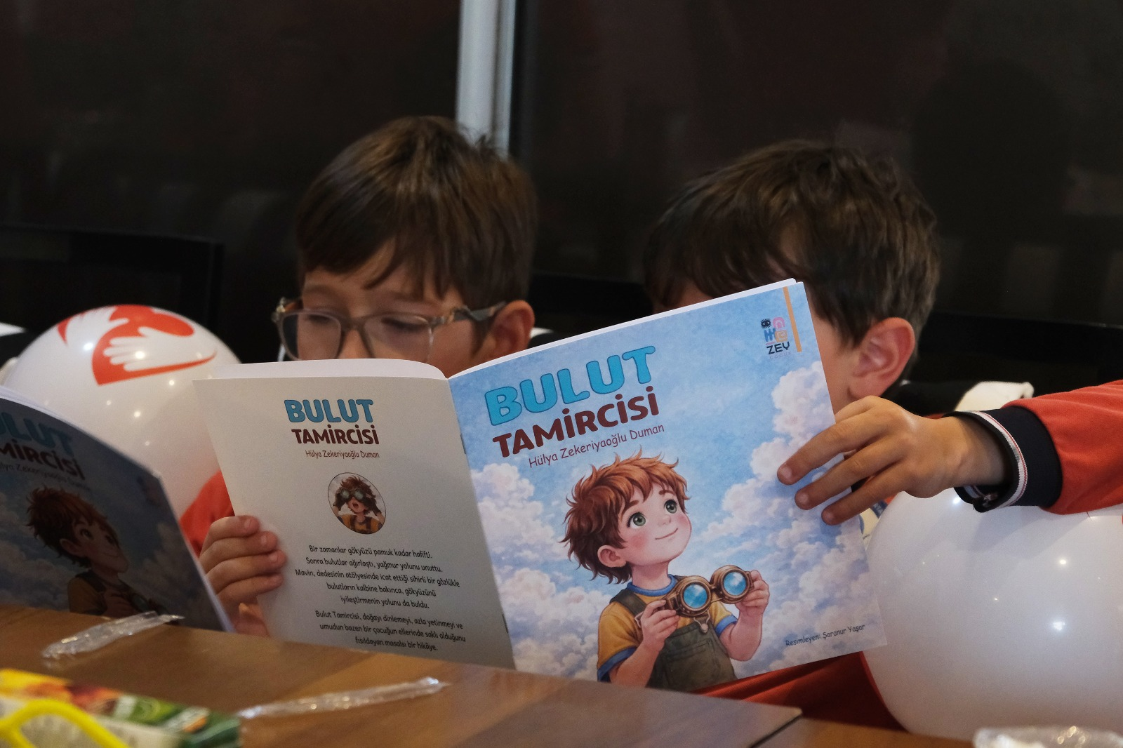 Çiftlikköylü Çocuklar ‘Bulut Tamircisi’ni Yazarından Dinledi