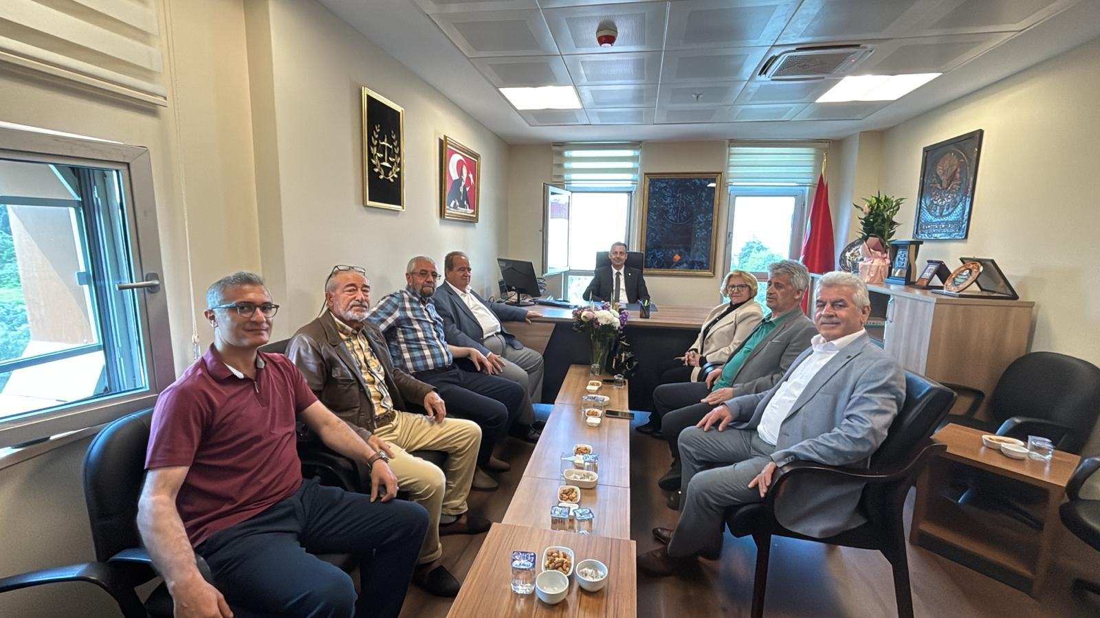 Yalova Güç Birliği Federasyonu ve Derneği’nden Başsavcı Vekili Ahmet Hilmi Avcı’ya Ziyaret