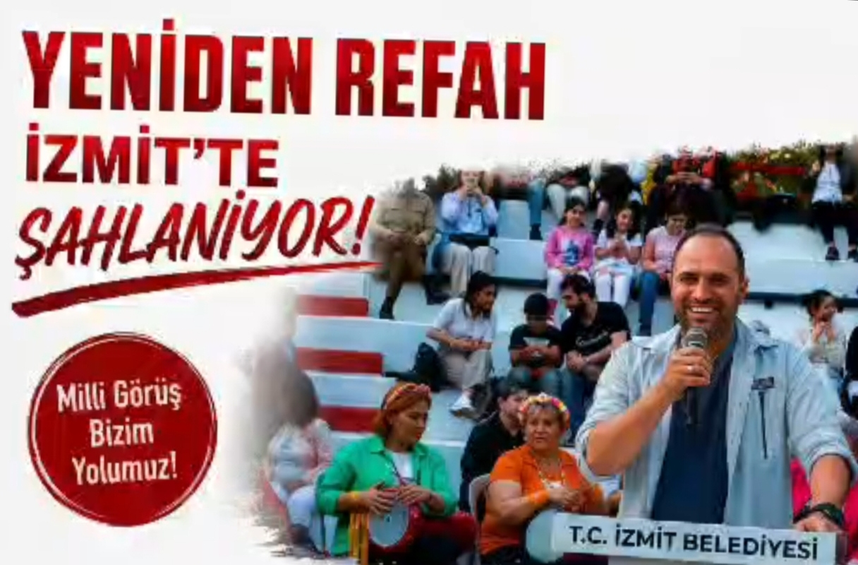 YENİDEN REFAH PARTİSİ İZMİT’TE TEŞKİLATLANMA ATAĞINI SÜRDÜRÜYOR: “MİLLİ GÖRÜŞ’ÜN SANCAĞINI DAHA YÜKSEĞE TAŞIYACAĞIZ”