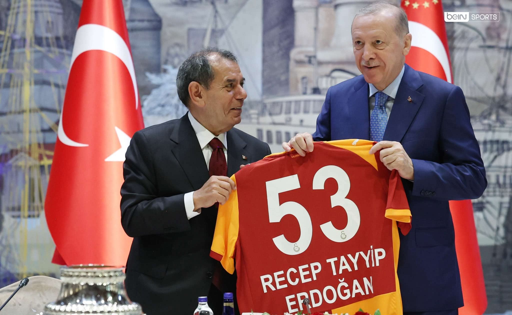 Cumhurbaşkanı Erdoğan’dan Şampiyon Galatasaray’a Kabul: