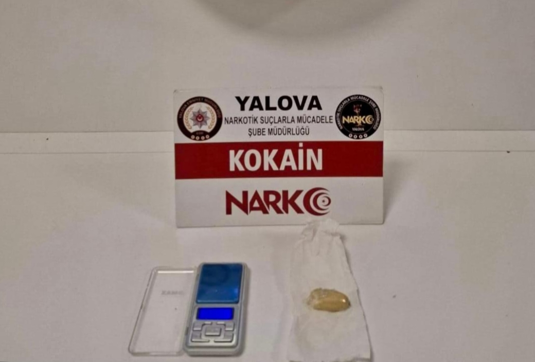 Yalova’da Uyuşturucu Operasyonu: