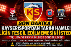Kayserispor’dan TFF, UEFA ve FIFA’ya Kritik Başvuru!