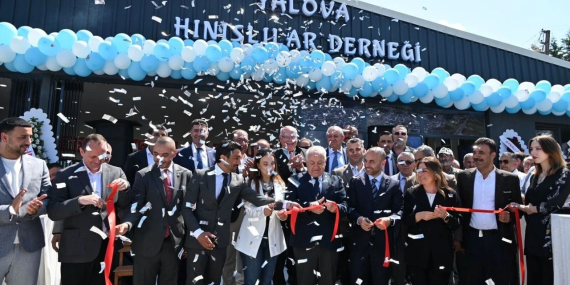 Yalova Hınıslılar Derneği Yeni Hizmet Binasını Yoğun Katılımla Açtı