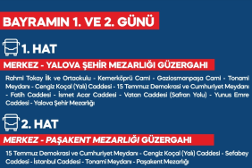 YALOVA ŞEHİR MEZARLIĞI KURBAN BAYRAMI’NA HAZIR: 3 thumbnail