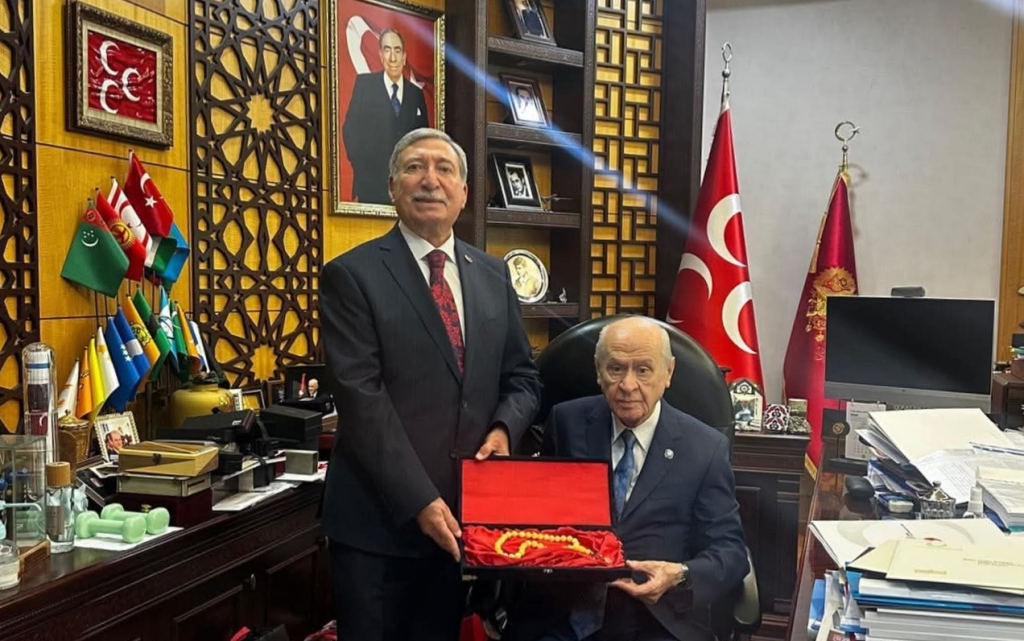 MHP Yalova İl Başkanı Ahmet İhsan Güldoğan, Devlet Bahçeli’yi Ziyaret Etti: Yalova Gündemi Görüşüldü
