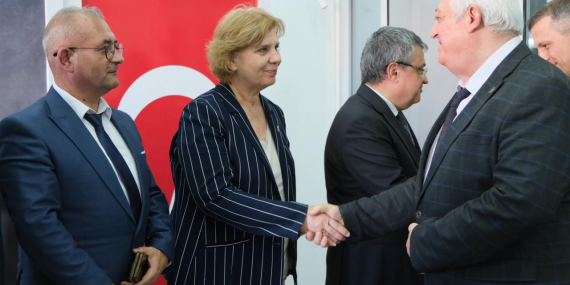 ÇİFTLİKKÖY’DE BAYRAMLAŞMA TÖRENİ YAPILDI 12 ÇİFTLİKKÖY’DE BAYRAMLAŞMA TÖRENİ YAPILDI