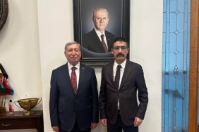 MHP Yalova İl Başkanı Güldoğan, Akın Yavuz ile Görüştü