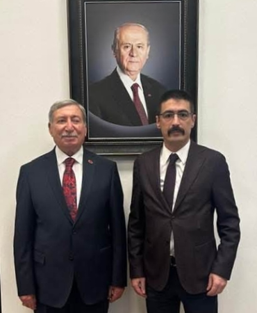 MHP Yalova İl Başkanı Güldoğan, Akın Yavuz ile Görüştü