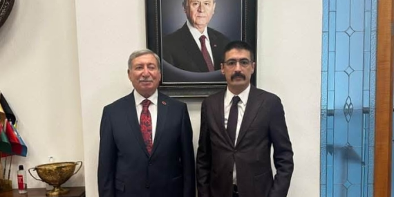MHP Yalova İl Başkanı Güldoğan, Akın Yavuz ile Görüştü
