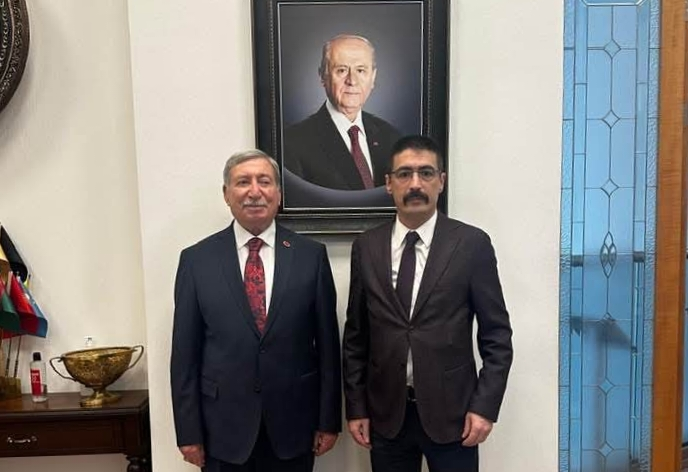 MHP Yalova İl Başkanı Güldoğan, Akın Yavuz ile Görüştü