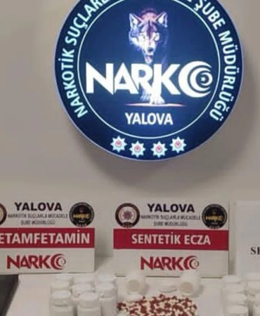 Yalova’da Uyuşturucu Operasyonu: 3 Şüpheli Tutuklandı, Binlerce Hap ve Uyuşturucu Madde Ele Geçirildi