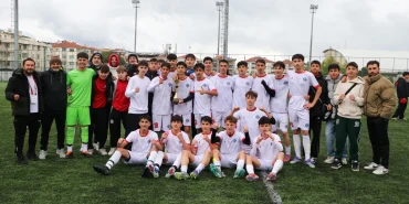 U-15’LERDE ŞAMPİYONLUK ÇİFTLİKKÖY’ÜN (1-0)