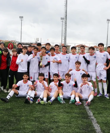 U-15’LERDE ŞAMPİYONLUK ÇİFTLİKKÖY’ÜN (1-0)
