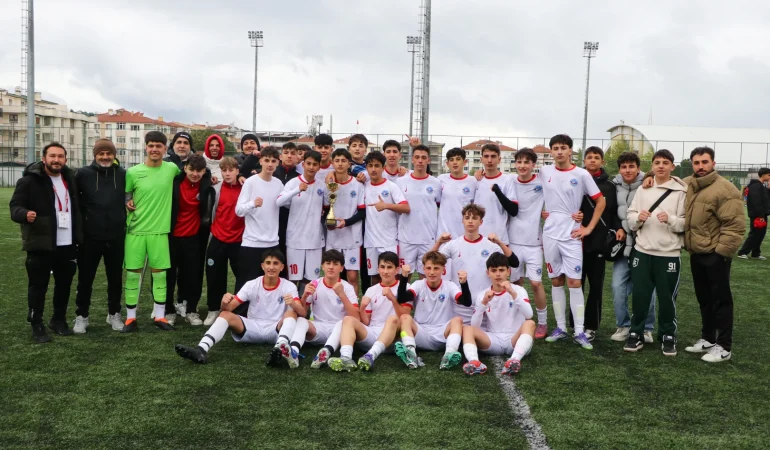 U-15’LERDE ŞAMPİYONLUK ÇİFTLİKKÖY’ÜN (1-0)