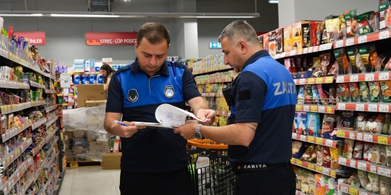ÇİFTLİKKÖY’DE ZABITADAN AVM’LERE SIKI DENETİM