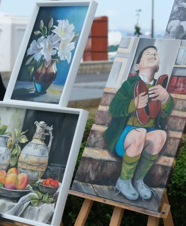 Çiftlikköy’de Resim Kursiyerlerinin Yıl Sonu Sergisi Açılıyor
