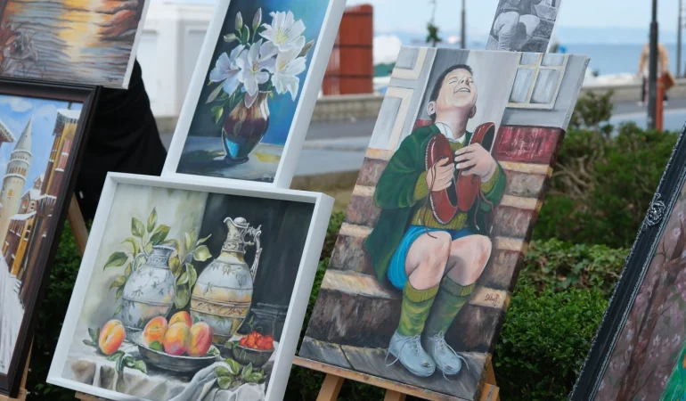 Çiftlikköy’de Resim Kursiyerlerinin Yıl Sonu Sergisi Açılıyor 6 Çiftlikköy’de Resim Kursiyerlerinin Yıl Sonu Sergisi Açılıyor