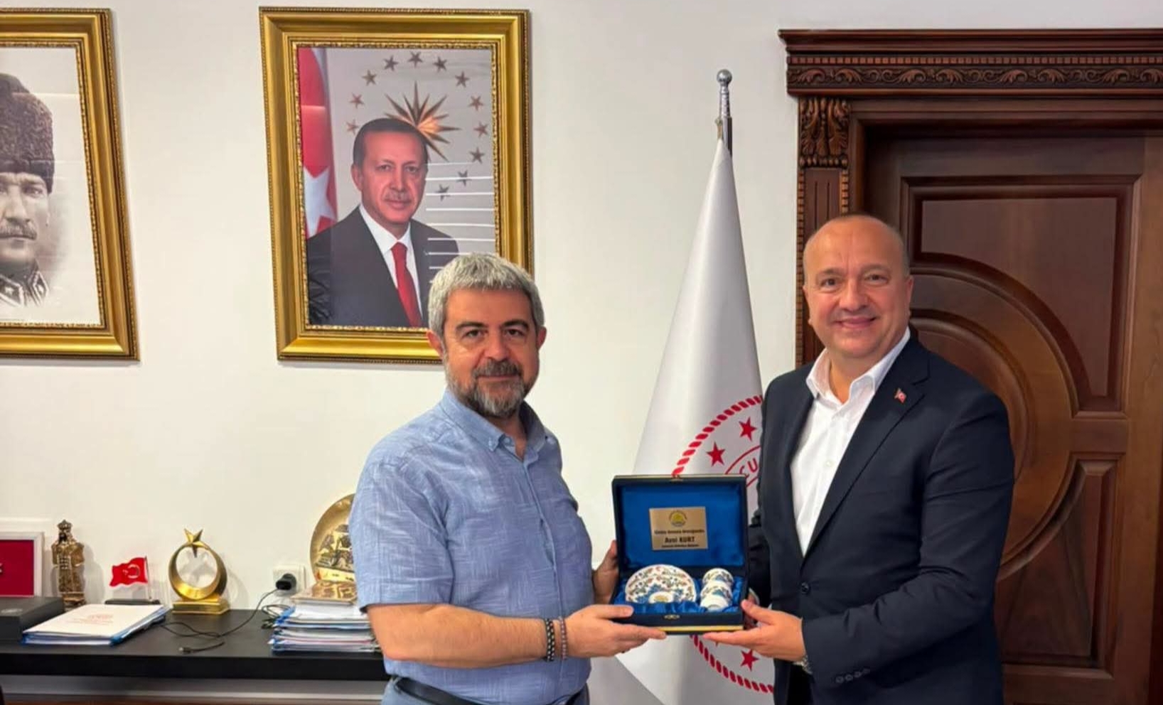Çınarcık Belediye Başkanı Avni Kurt’tan Yalova İl Sağlık Müdürü Halim Ömer Kaşıkçı’ya Ziyaret: