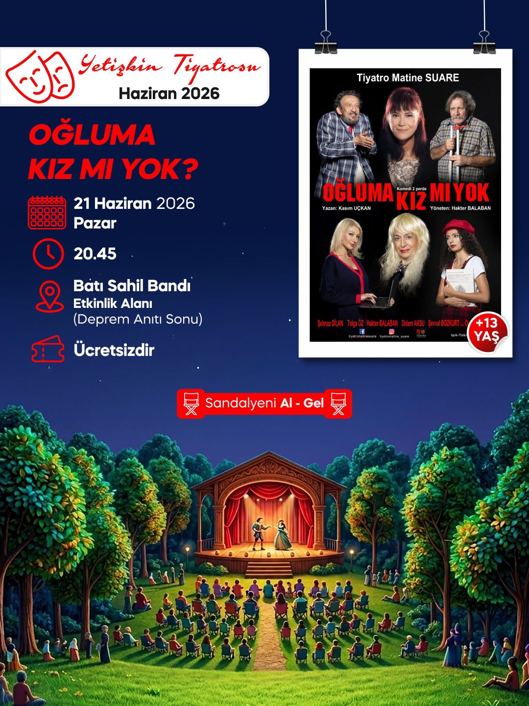 YALOVALILAR AÇIK HAVADA TİYATRO KEYFİ YAŞAYACAK 4 YALOVALILAR AÇIK HAVADA TİYATRO KEYFİ YAŞAYACAK