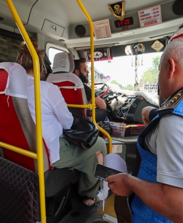 Yalova’da M Plakalı Minibüslere Sıkı Denetim