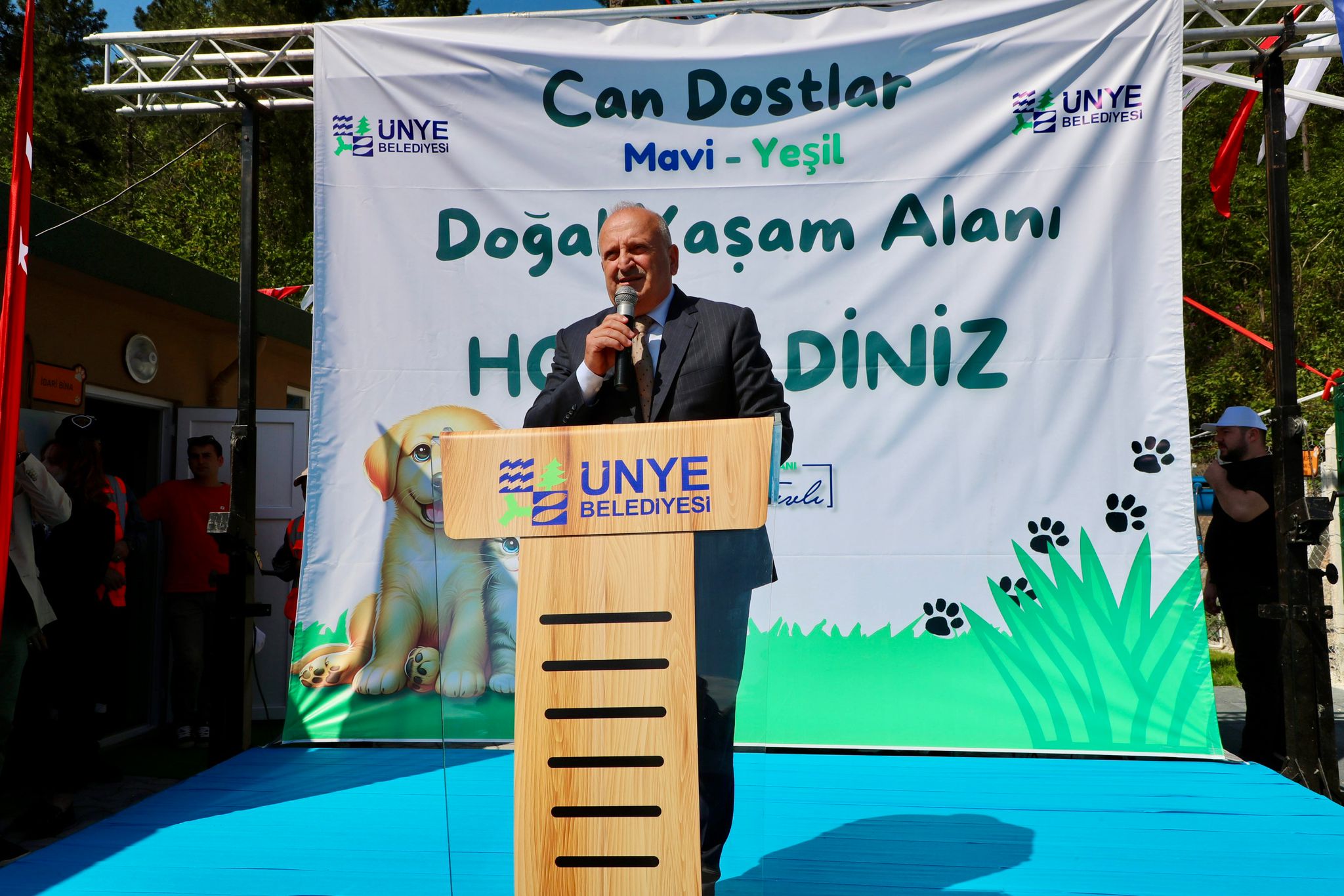 Ünye’de “Can Dostlar Mavi-Yeşil Doğal Yaşam Alanı” Hizmete Açıldı