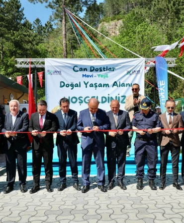 Ünye’de “Can Dostlar Mavi-Yeşil Doğal Yaşam Alanı” Hizmete Açıldı 5 Ünye’de “Can Dostlar Mavi-Yeşil Doğal Yaşam Alanı” Hizmete Açıldı
