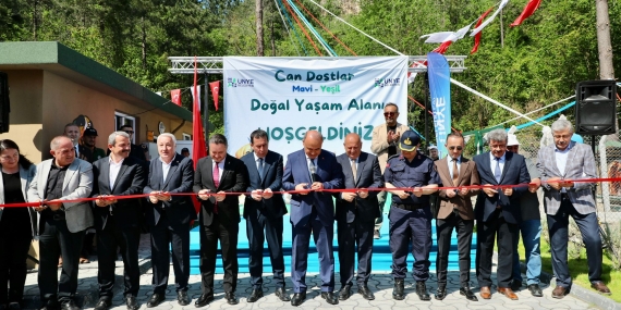 Ünye’de “Can Dostlar Mavi-Yeşil Doğal Yaşam Alanı” Hizmete Açıldı