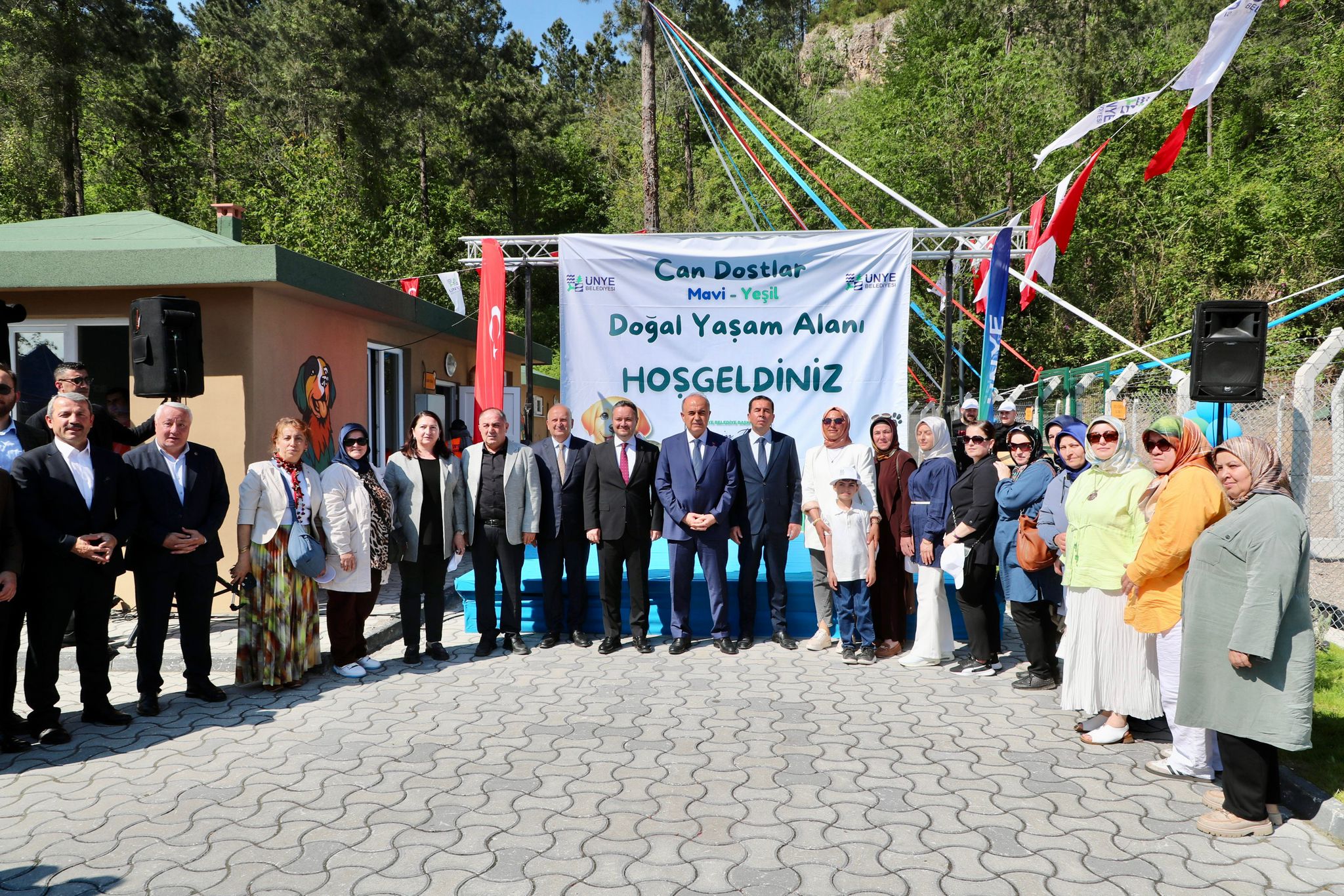 Ünye’de “Can Dostlar Mavi-Yeşil Doğal Yaşam Alanı” Hizmete Açıldı