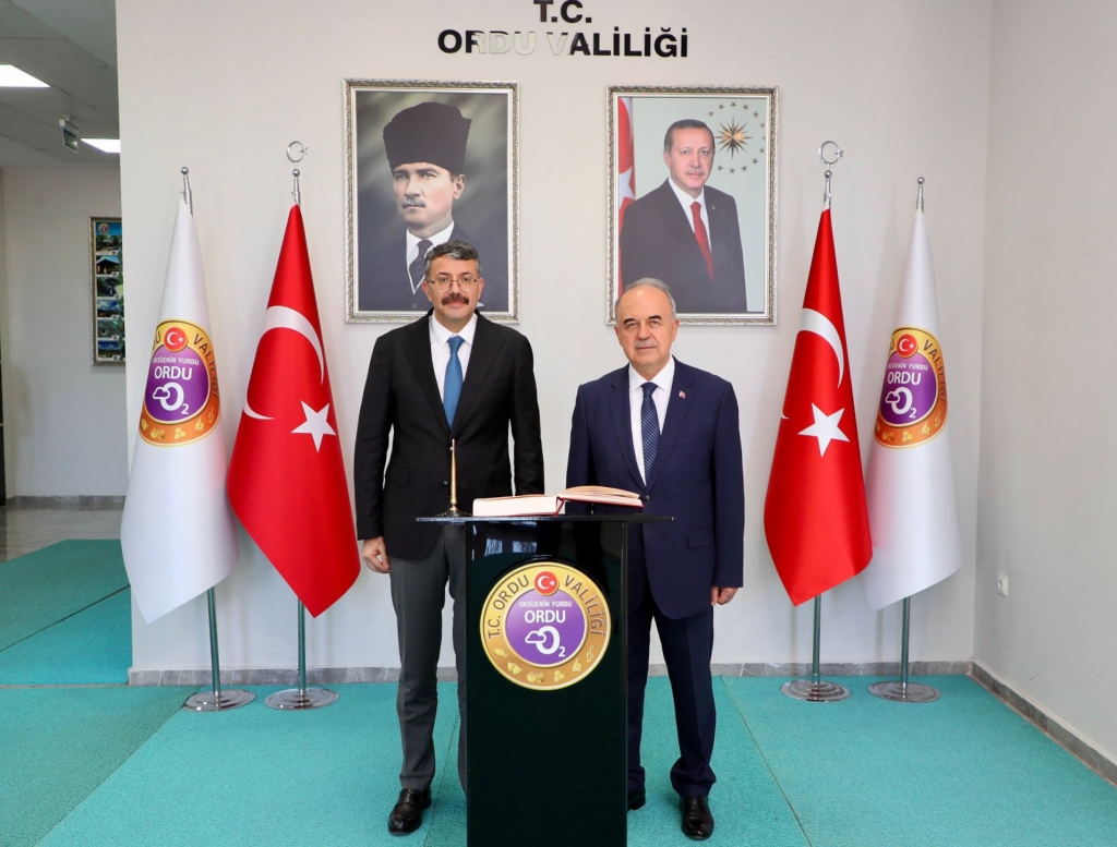 İçişleri Bakan Yardımcısı Ali Çelik’ten Ordu Valiliği’ne Ziyaret