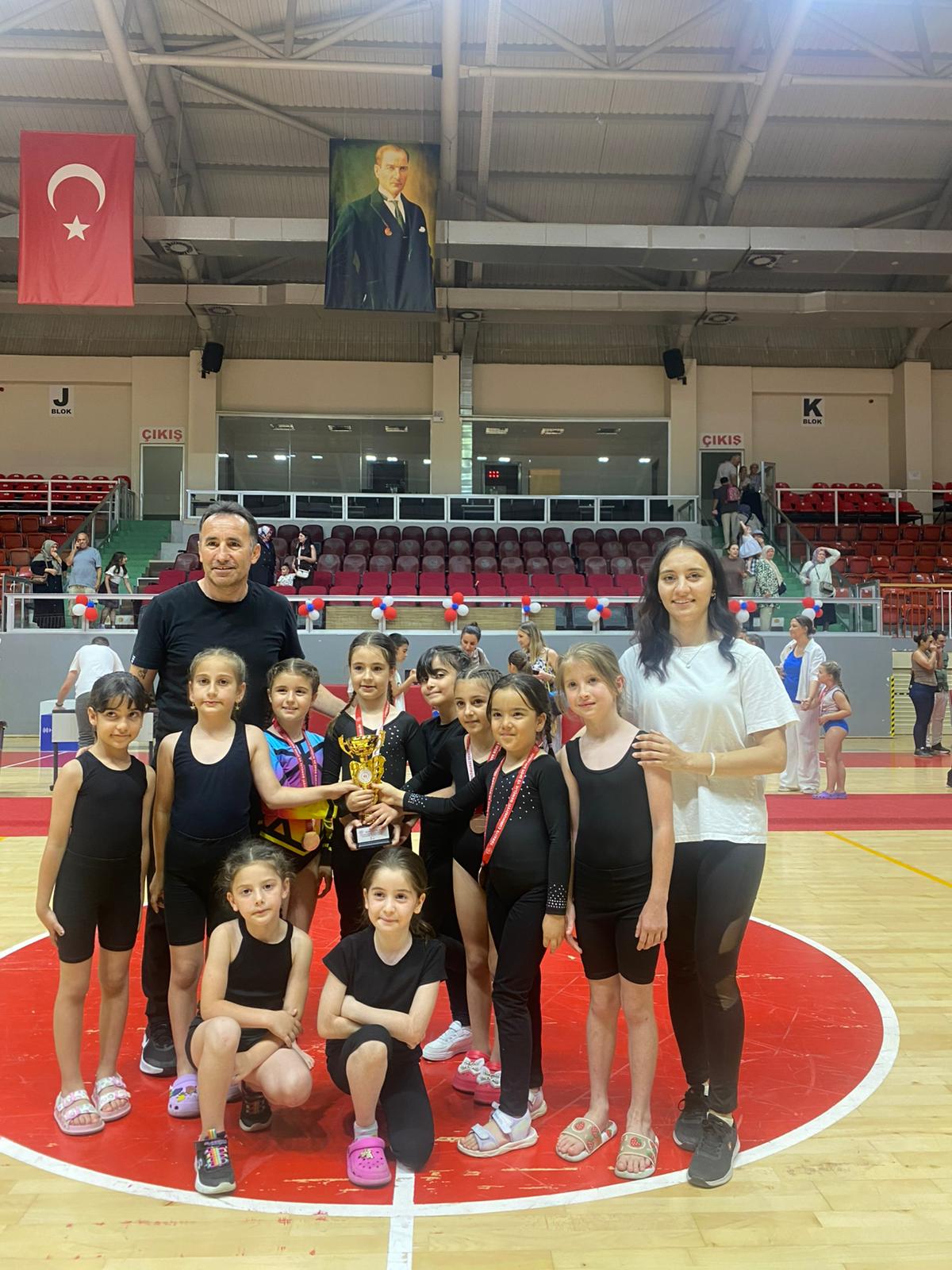 Cimnastikte Yalova Belediyespor Farkı