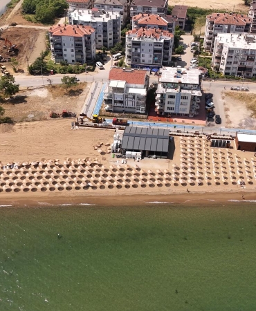 Mavi Bayraklı Kocadere Sahili Yeni Sezona Hazırlanıyor